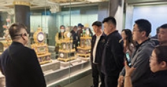 【市城市燃熱集團富泰熱力】觀賞精美文物 厚植家園情懷 光明分公司、長輸公司黨支部組織黨員參觀“鐘鳴盛世”展